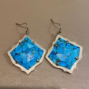 Kendra Scott Kirsten Turquoise Earrings